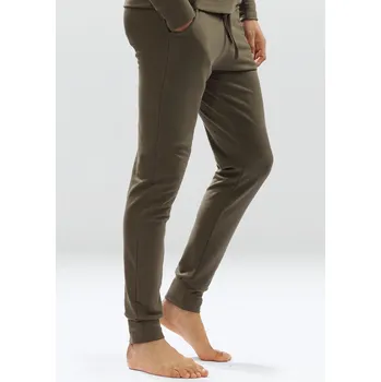 Pánské bavlněné tepláky Justin Dkaren Barva: Khaki, Velikost: XL