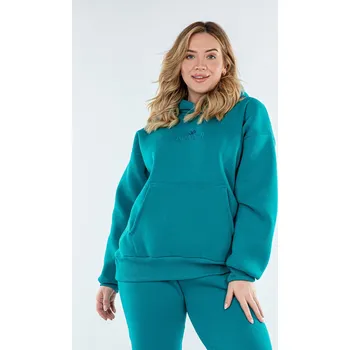 Dámská mikina Mikina DK-K-B6-H1 Barva: Tyrkysová, Velikost: XS