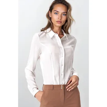 Dámská košile Dámské body košile B164 Barva: Smetanová, Velikost: L