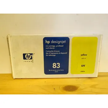 Tisková hlava C5003A, HP 83 originální tisková hlava Yellow UV and Cleaner, po expiraci se zárukou
