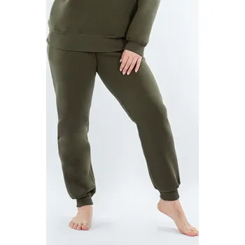 Tepláky bavlněné Rehema H1 - pohodlí a styl Barva: Khaki, Velikost: XL