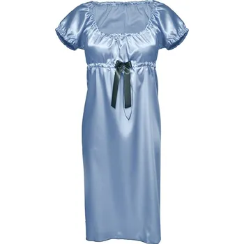 Sexy košilka dámská s mašlí a odhalenými rameny Anabel Barva: Světle Modrá, Velikost: M