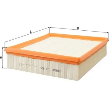 Vzduchový filtr Vzduchový filtr KNECHT LX 422