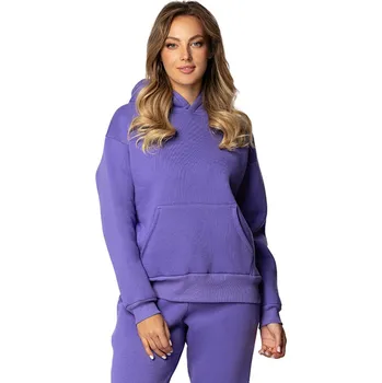 Dámská mikina Mikina DK-K-B6 Barva: Fialová, Velikost: 2XL