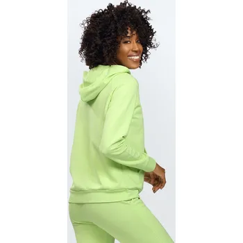 Dámská mikina Bavlněná dámská mikina s klokaní kapsou SEATTLE Barva: Světle zelená, Velikost: XL