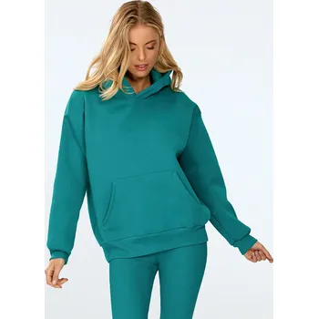 Dámská mikina Dámská mikina s kapucí Oseye Dkaren Barva: Tyrkysová, Velikost: L