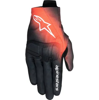 Moto rukavice Rukavice reef v2, alpinestars (černá/červená fluo/bílá, vel. m)