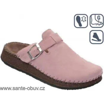 Dámská zdravotní obuv SANTÉ CB/23010 ROSA pantofel vel.36-41, --- - 36