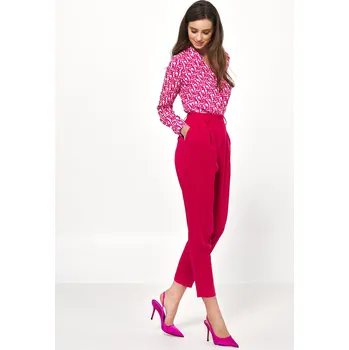 Dámské kalhoty Dámské balonové kalhoty Barva: Růžová, Velikost: XL