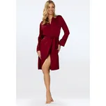 Dámský župan Amina Barva: Bordová, Velikost: S