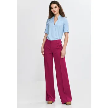 Dámské kalhoty Široké kalhoty SD11 Barva: Fuchsiová, Velikost: M