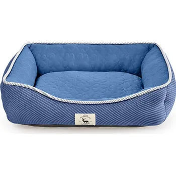 Pelíšek pro psa PetProducts Pelech pro psy 90 × 69 cm, modrý