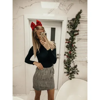 Dámská sukně Mini sukně ANABELLE IVON Barva: Šedá, Velikost: S