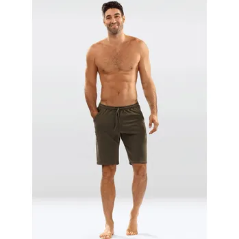 Pánské kraťasy Pánské bavlněné šortky Sam Dkaren Barva: Khaki, Velikost: L