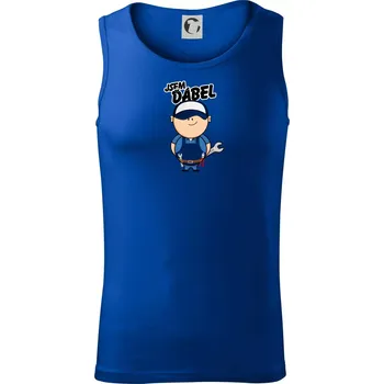 Jsem ďábel opravář - Tílko pánské Core - S ( Královská modrá )