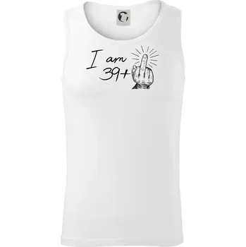 Pánské termoprádlo I am fuck off 40 - Tílko pánské Core - M ( Bílá )