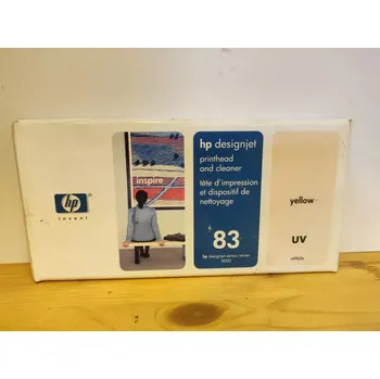 Tisková hlava C4963A, HP 83 originální tisková hlava Yellow UV and Cleaner, po expiraci se zárukou