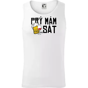 Prý mám 80 SÁT - Tílko pánské Core - M ( Bílá )