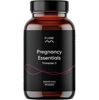 Přírodní produkt Flow Pregnancy Essentials Trimester 3, 90 tobolek