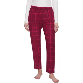 Dámské pyžamo Dámské pyžamové kalhoty TRIUMPH MIX & MATCH TAPERED TROUSER FLANNEL 02 X PINK 38 0