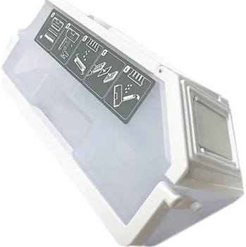 CareWave 1x prachová nádoba s filtrem pro Ecovacs Deebot X1 Omni / X1 Turbo / X1 Plus – bílá