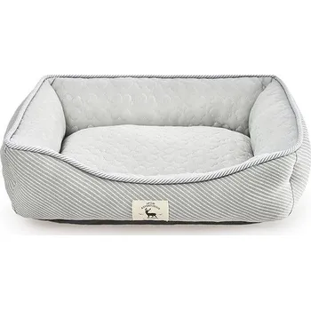 Pelíšek pro psa PetProducts Pelech pro psy 90 × 69 cm, světle šedý