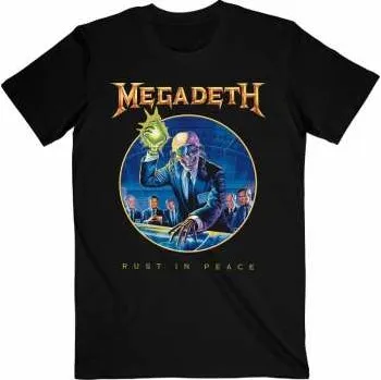 Pánské oblečení Merch Megadeth: Tričko Rip Anniversary XXL 2022