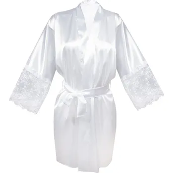 Dámský erotický župan Dámský župan Cameron Barva: Bílá, Velikost: M