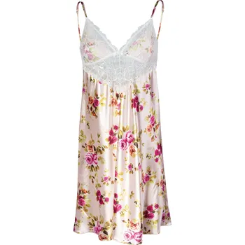 Květované noční šaty FLOWERS DK-HA Dkaren Velikost: XS, Barva (Varianta): Květovaná 4