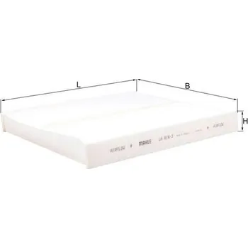 Kabinový filtr Filtr, vzduch v interiéru MAHLE LA 816/3