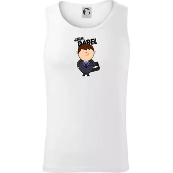 Jsem ďábel obchoďák - Tílko pánské Core - M ( Bílá )