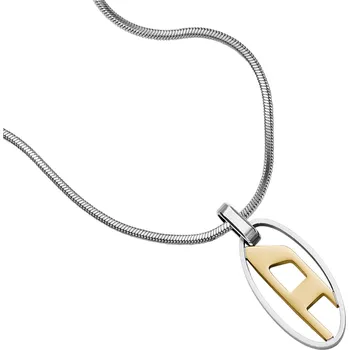 Náhrdelník Diesel pánský náhrdelník ocelový DX12421931