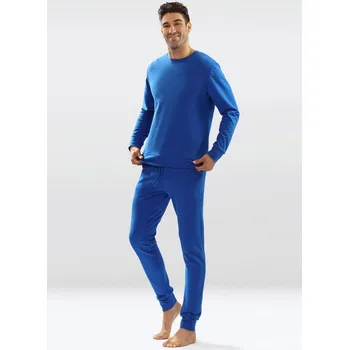 Pánská tepláková souprava z bavlny Justin Barva: Nebeská, Velikost: L