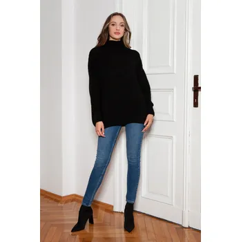 Volný rolák SWE148 Barva: Černá, Velikost: ONE SIZE