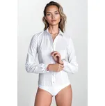 Elegantní košile body K78 Barva: Bílá, Velikost: XL