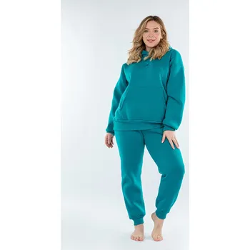 Bavlněná souprava DK-K-B6-H1 Dkaren Barva: Tyrkysová, Velikost: XL