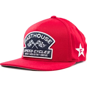 Fasthouse Crown Hat Cardinal