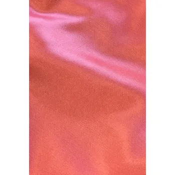 Dámský erotický župan Sexy dámský župan saténový s krajkou a výstřihem Jessica Barva: Pudrová, Velikost: M