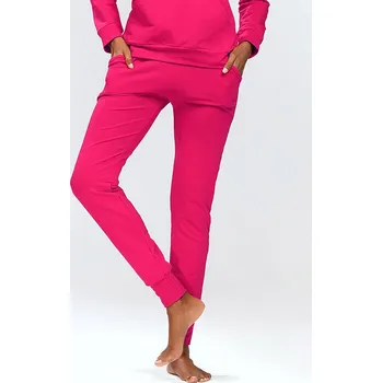 Klasické tepláky z příjemného a hladkého materiálu SEATTLE Barva: Růžová, Velikost: XS