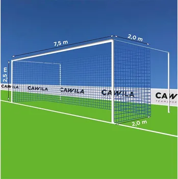 Univerzální sportovní branka Síť Cawila Tornetz 4MM M120 7,50x2,50m 2x2m 1000871054 Velikost OS