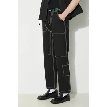 Pánské džíny Džíny PLEASURES Ultra Utility Pants, 34, černá, 99X