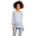 MIKINA PRO KOJENÍ TĚHOTENSTVÍ 1474 Barva: Světle Modrá, Velikost: 2XL