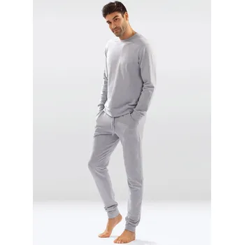 Pánská tepláková souprava z bavlny Justin Barva: Šedá, Velikost: L