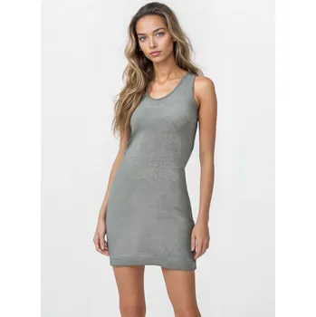 Košilka na spaní z viskózy s kapsami Dola Barva: Šedá, Velikost: S