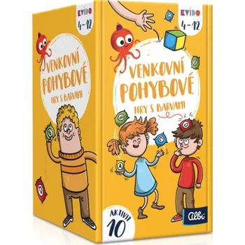 Společenská hra Kvído - Venkovní pohybové hry s barvami