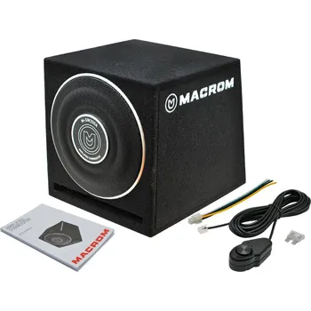 Reproduktor do auta MACROM M-SW200A aktivní subwoofer
