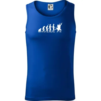 Evoluce tanec - tančící dvojice - Tílko pánské Core - 2XL ( Královská modrá )