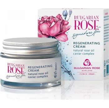Pleťový krém Rose Signature SPA Regenerační krém s růžovým olejem a kaviárem 50 ml