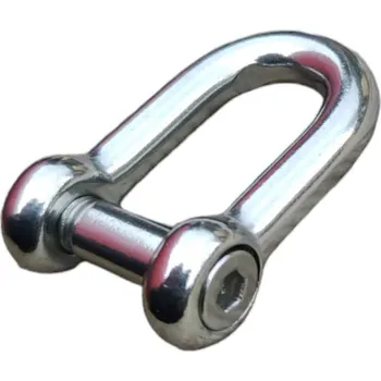 Třmen D nerezový A4 se zapuštěným imbusovým čepem 12 mm, nosnost 540 kg