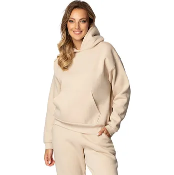 Dámská mikina Mikina DK-K-B6 Barva: Béžová, Velikost: M
